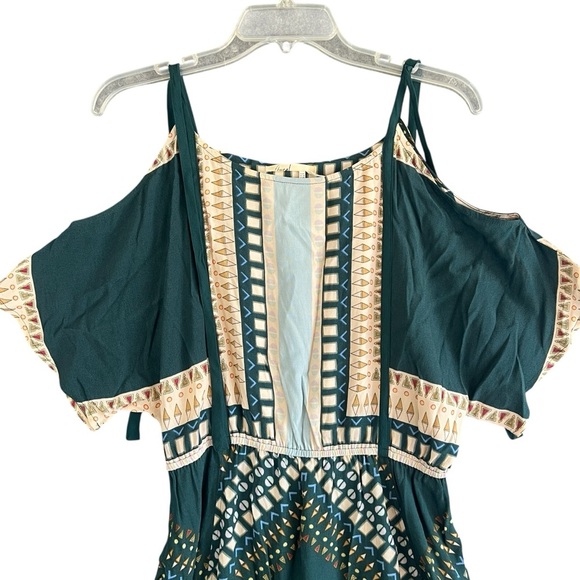 ANTHROPOLOGIE Floreat Mariko Cold Shoulder Dress Size 6P NWT - Picture 2 of 9